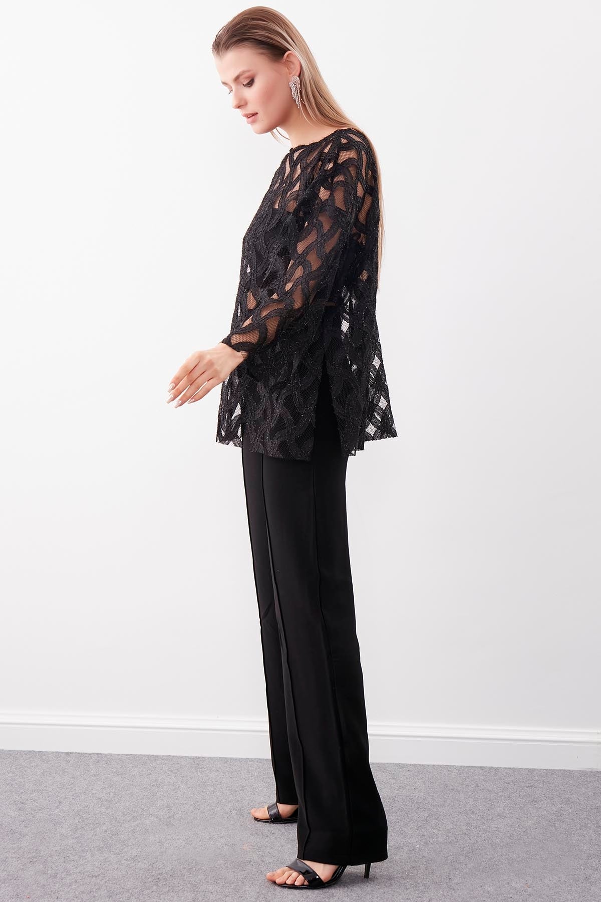 BRIGHT TRANSPARENT BLOUSE