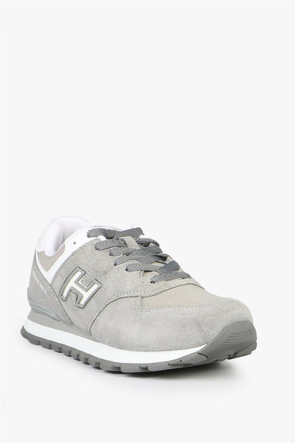 Chile Genuine Leather Cement White Women's Athletic Shoes