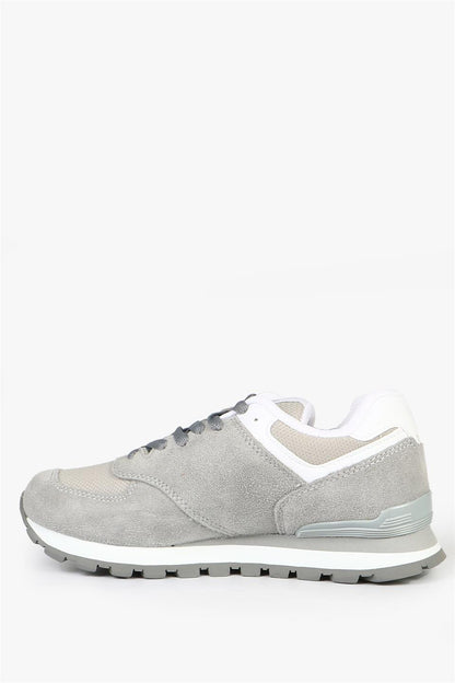 Chile Genuine Leather Cement White Women's Athletic Shoes