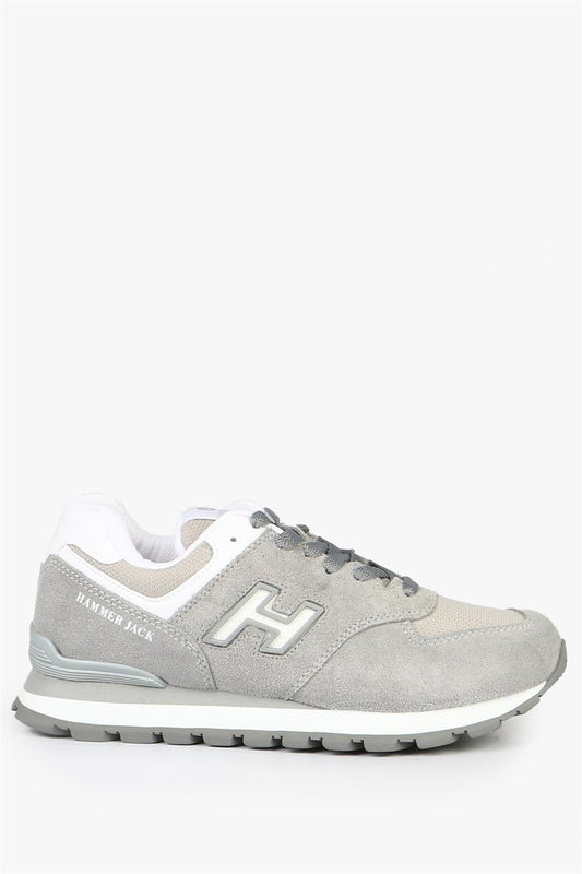 Chile Genuine Leather Cement White Women's Athletic Shoes