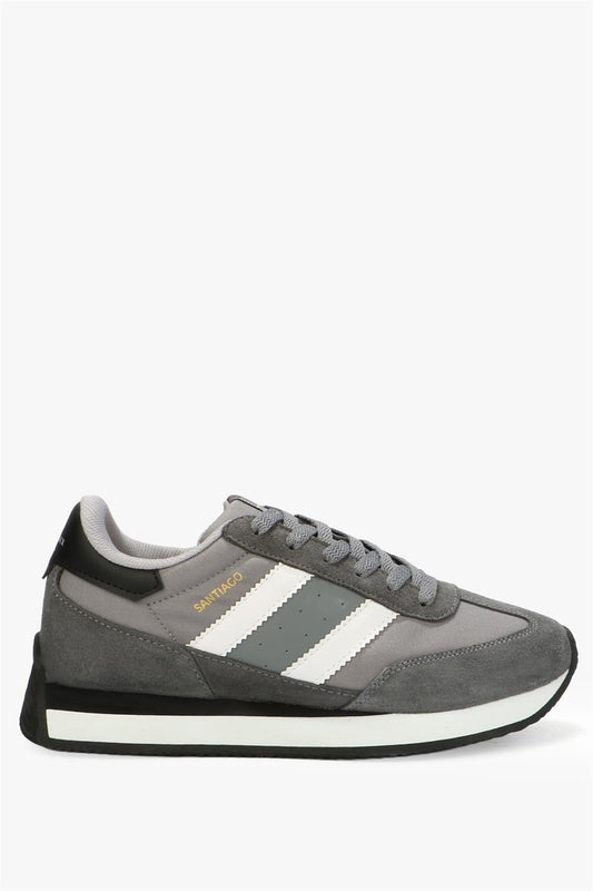 Hammerjack Santiago Dark Gray White Women's Athletic Shoes