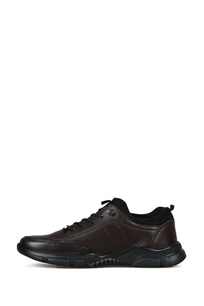 Marian Genuine Leather Coffee Shoes For Men