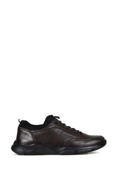 Marian Genuine Leather Coffee Shoes For Men