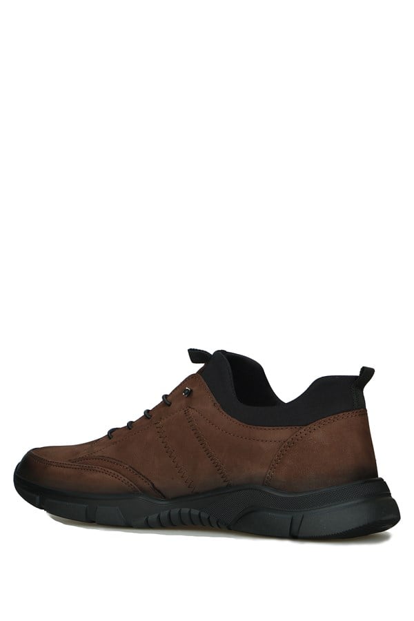 Genuine Leather Brown Men's Shoes