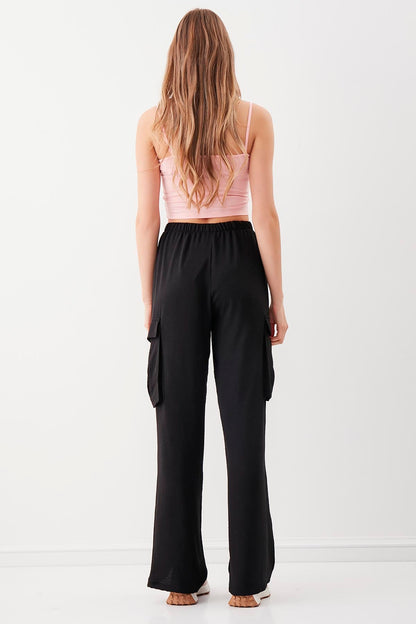 CARGO POCKET TROUSERS