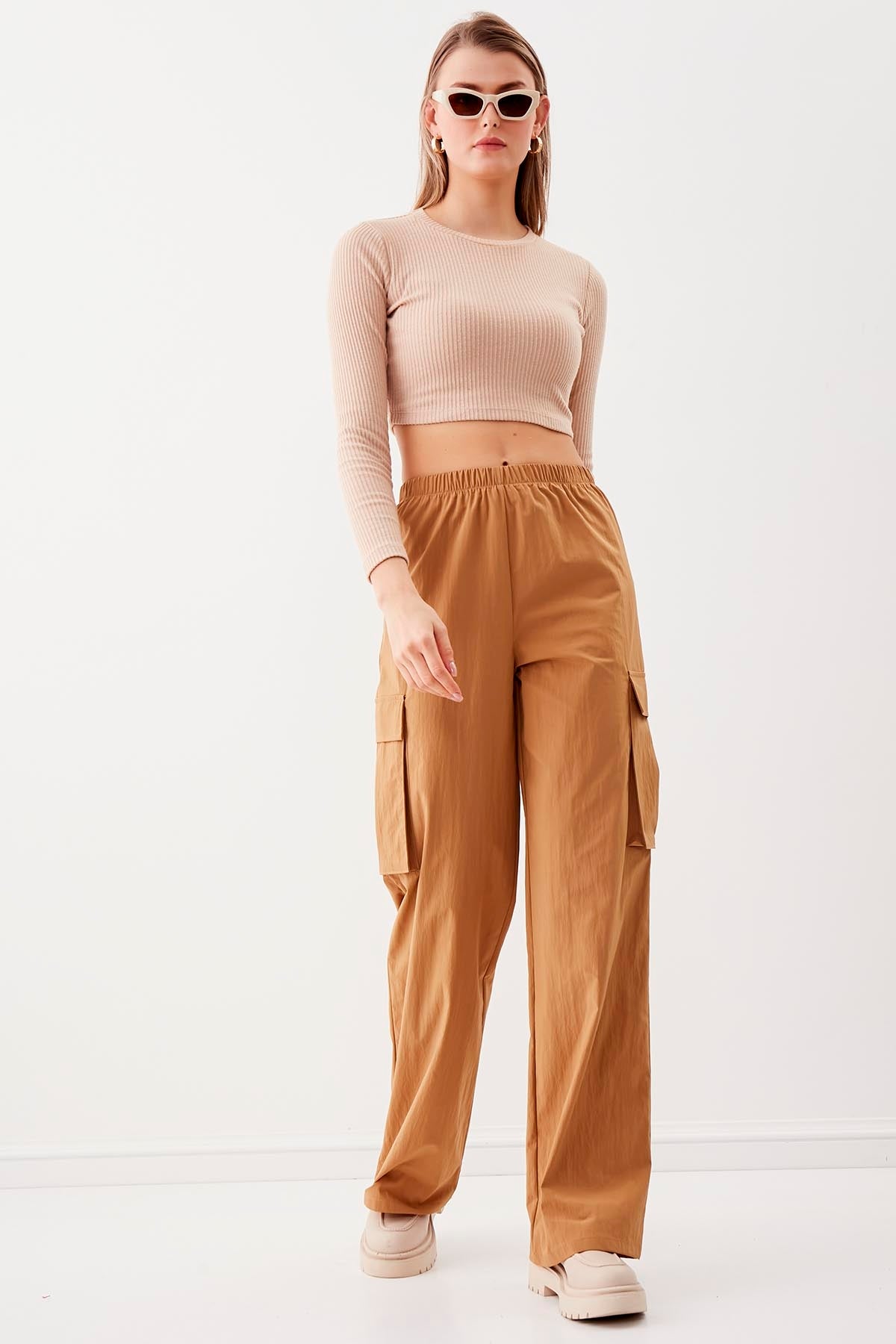 CARGO POCKET TROUSERS