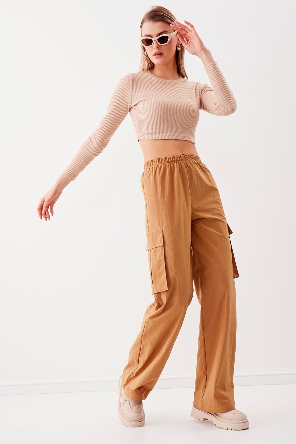 CARGO POCKET TROUSERS