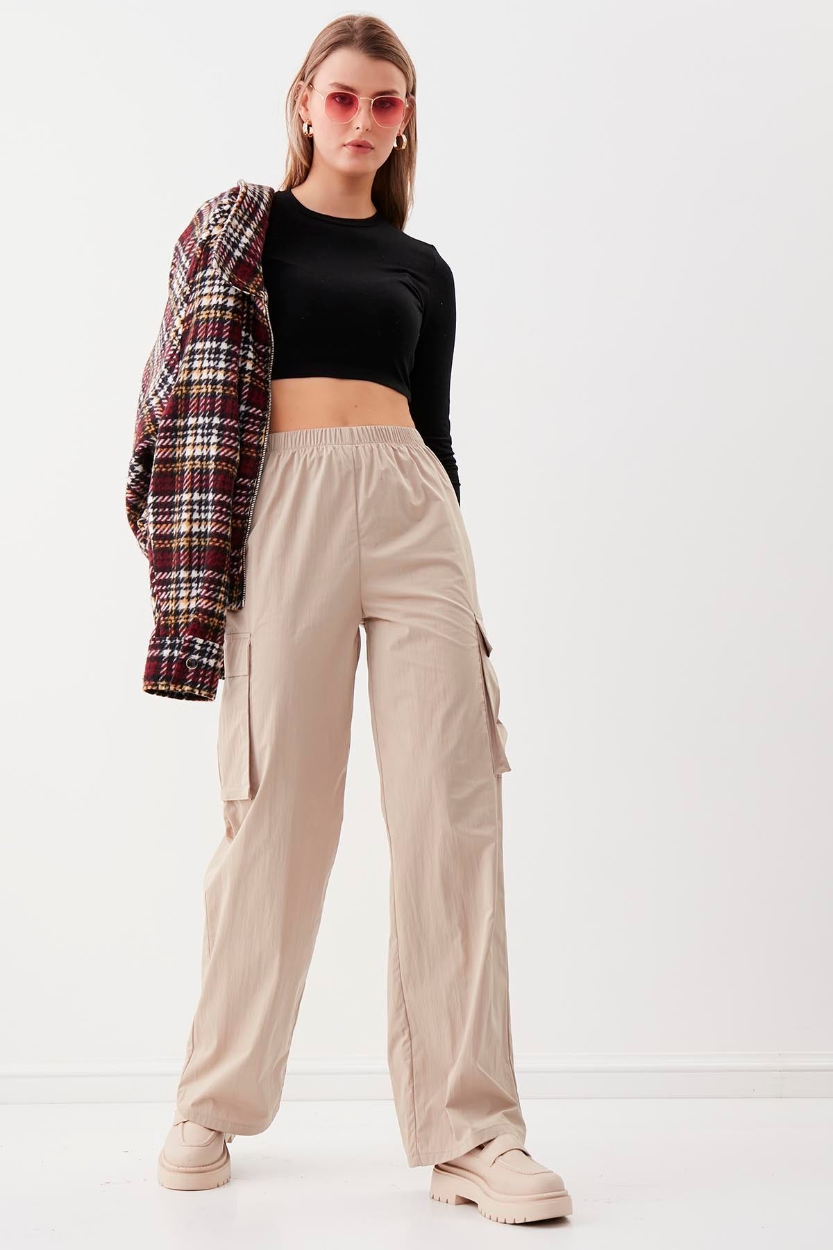 CARGO POCKET TROUSERS