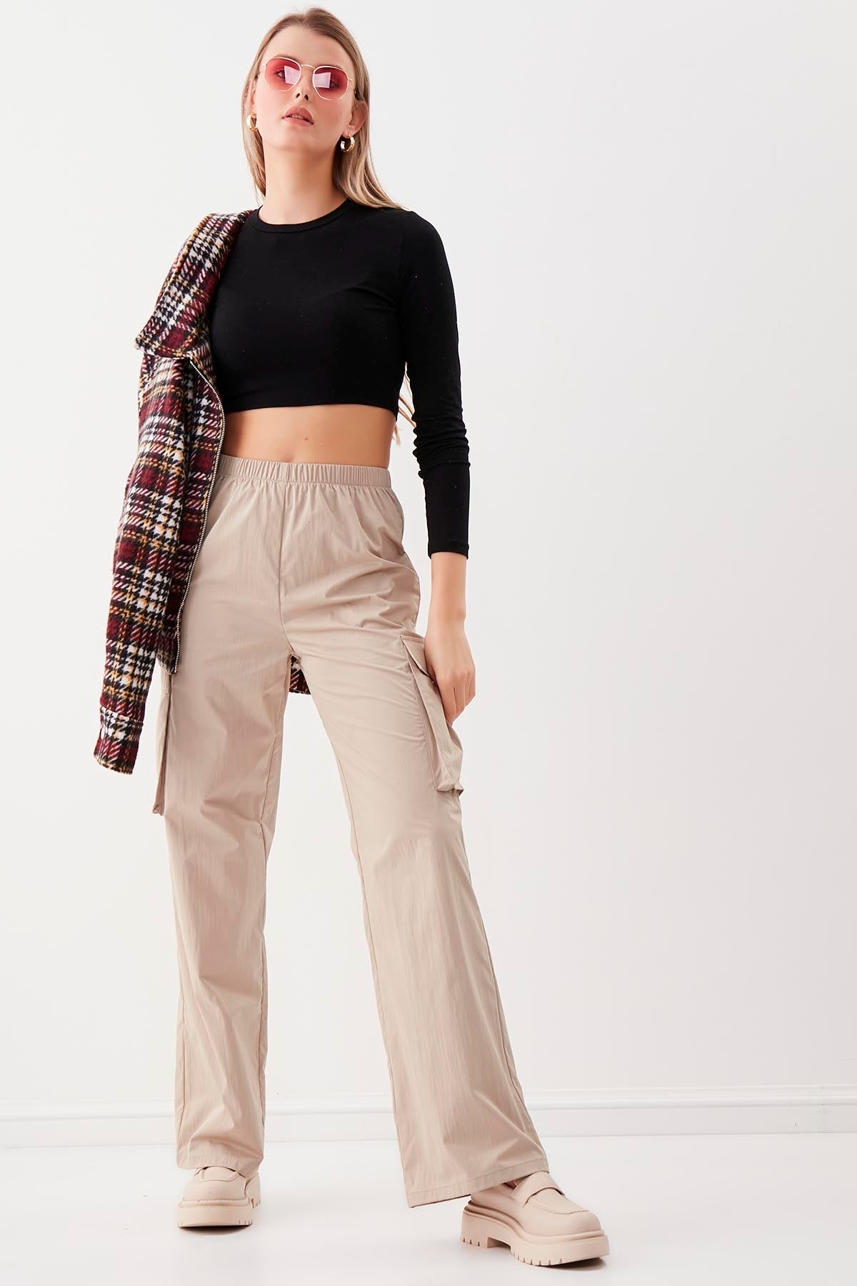 CARGO POCKET TROUSERS