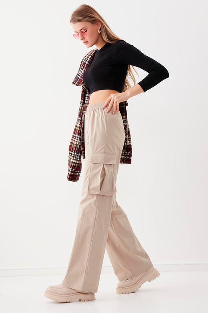 CARGO POCKET TROUSERS