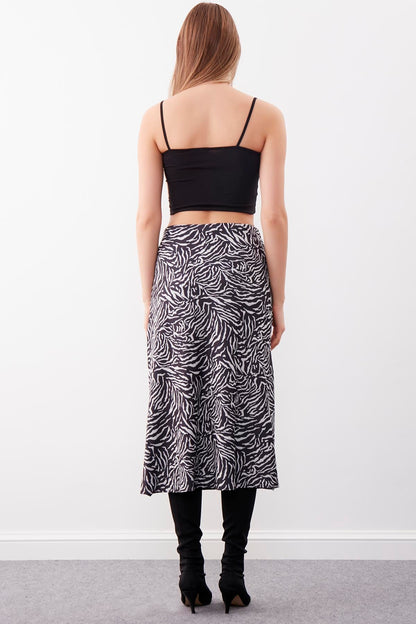 ELEGANT PATTERNED SKIRT