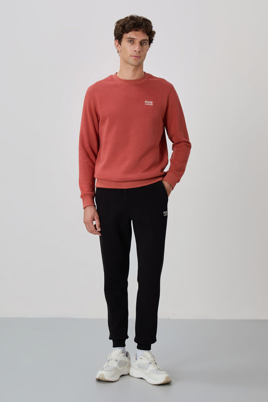 Andy Black Brushed Men's Tracksuit Set - 85190