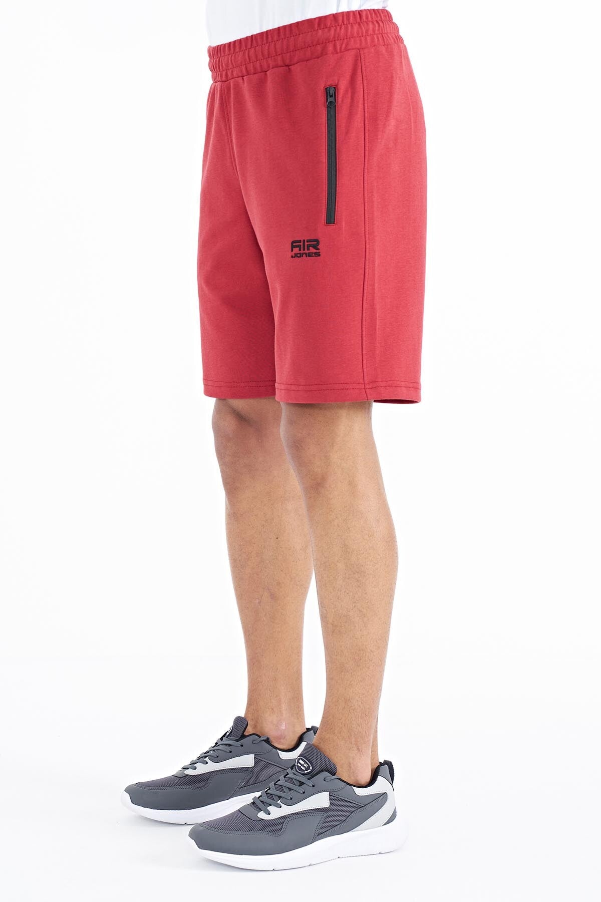 Ryan Red Pocketed Standard Fit Men's Shorts - 81239
