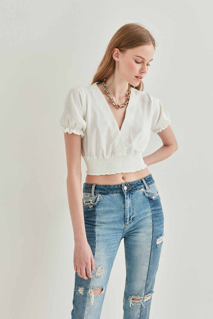 COILED BLOUSE