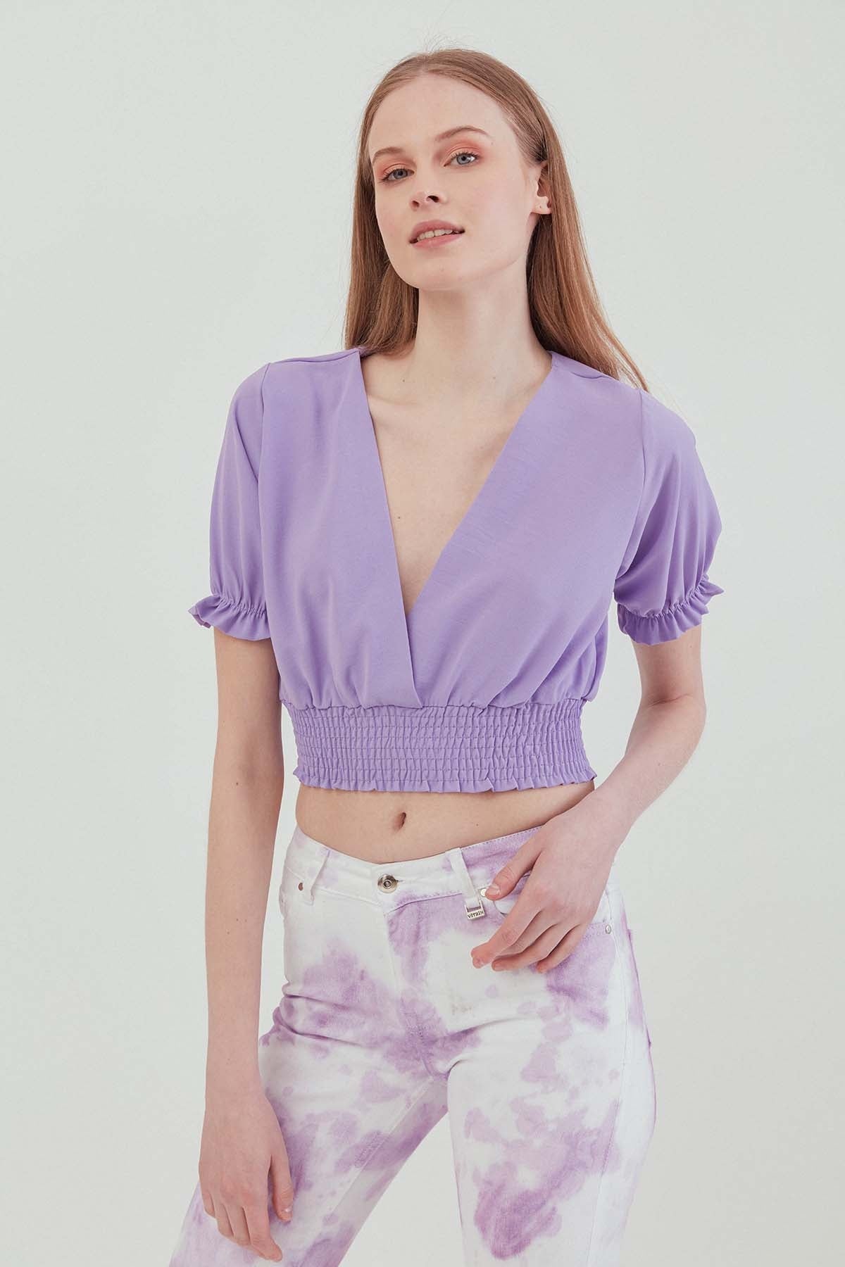 COILED BLOUSE
