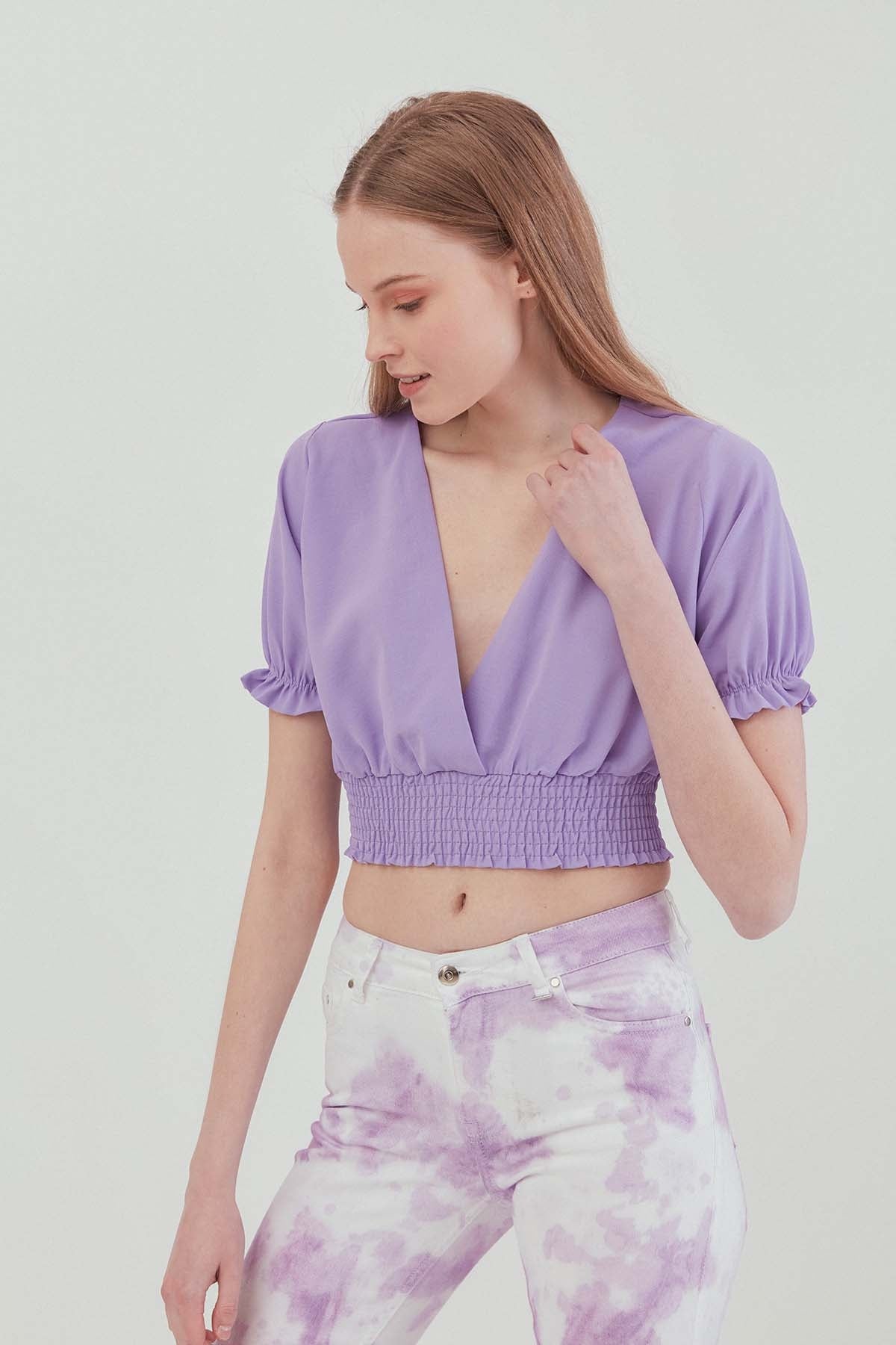 COILED BLOUSE