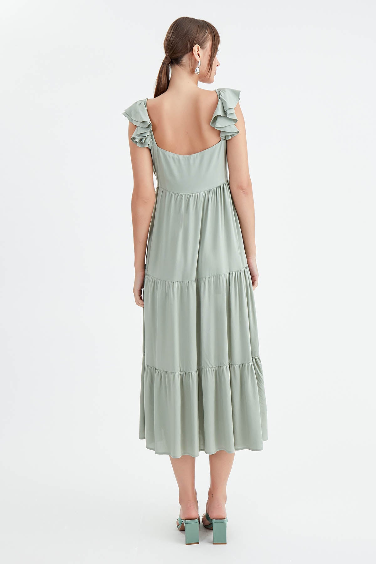 TIERED LONG DRESS