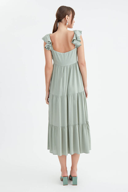 TIERED LONG DRESS
