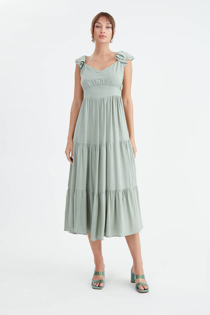 TIERED LONG DRESS