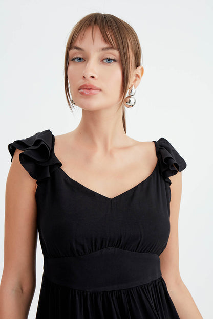 TIERED LONG DRESS