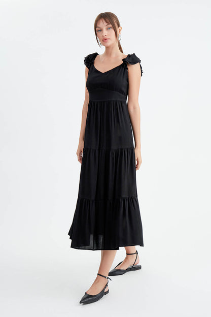 TIERED LONG DRESS