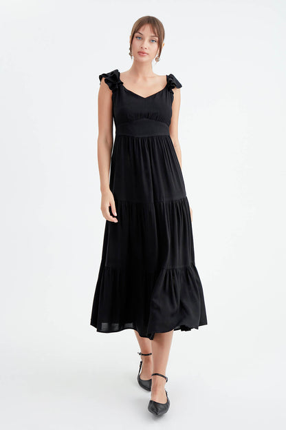 TIERED LONG DRESS