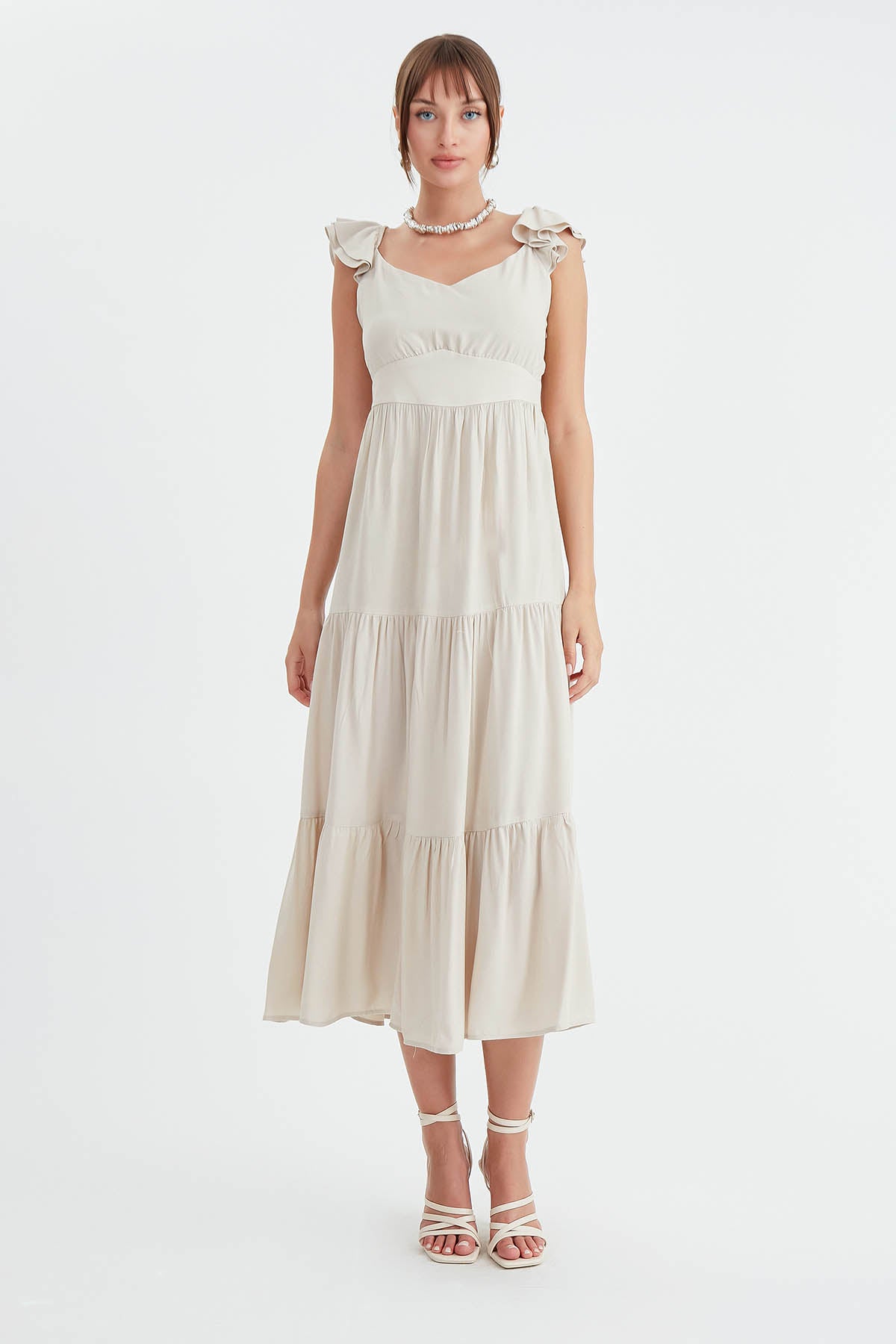 TIERED LONG DRESS
