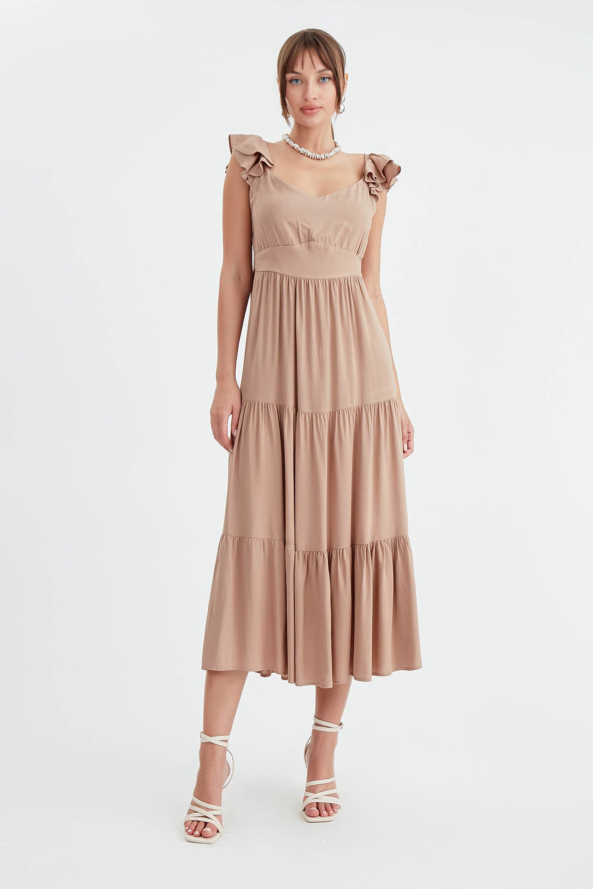 TIERED LONG DRESS