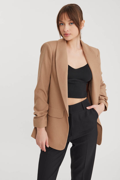 SLEEVE WITH RUCKLEBERRY JACKET