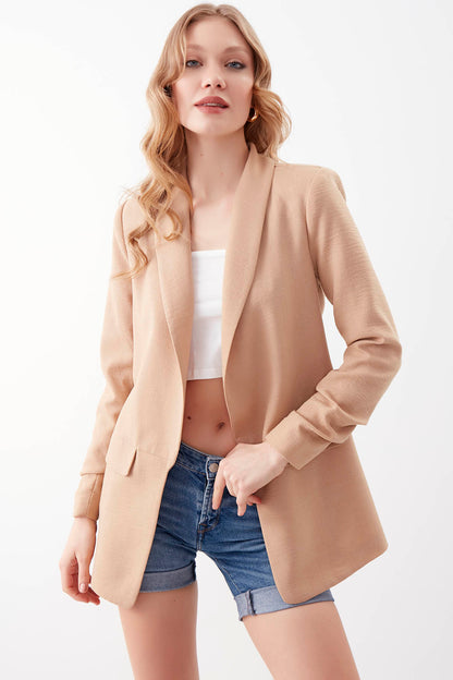 SLEEVE WITH RUCKLEBERRY JACKET