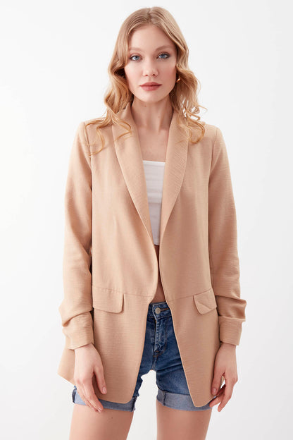 SLEEVE WITH RUCKLEBERRY JACKET