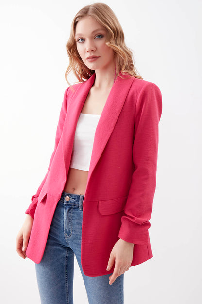 SLEEVE WITH RUCKLEBERRY JACKET