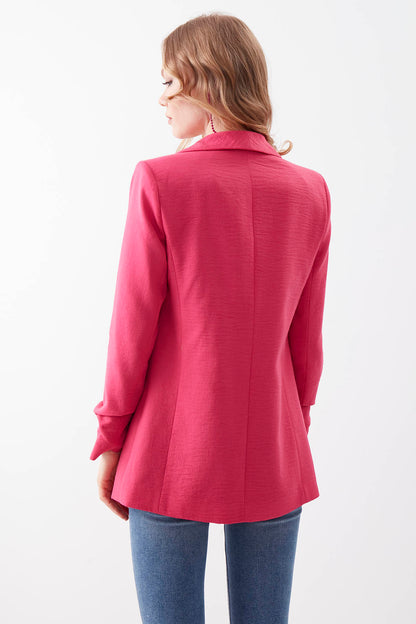 SLEEVE WITH RUCKLEBERRY JACKET