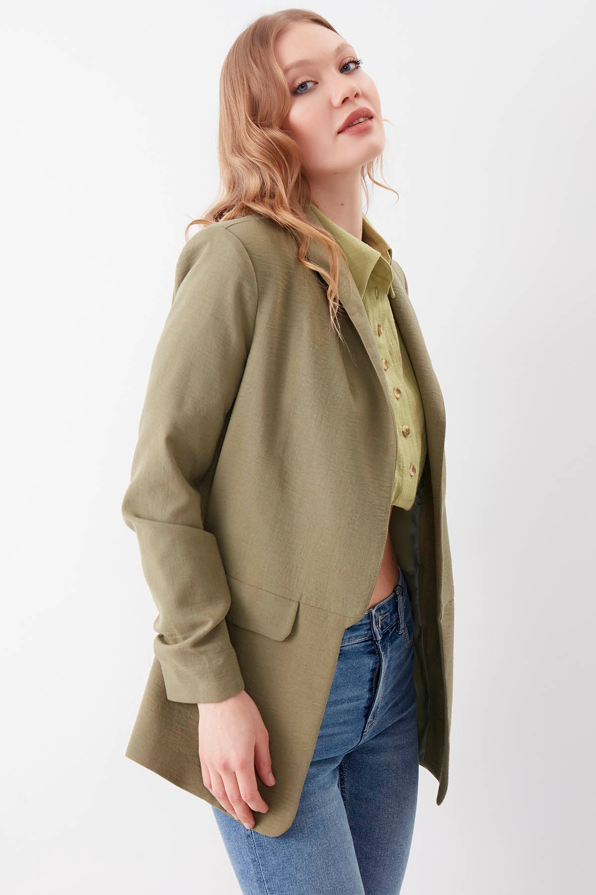 SLEEVE WITH RUCKLEBERRY JACKET