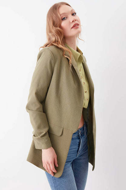 SLEEVE WITH RUCKLEBERRY JACKET