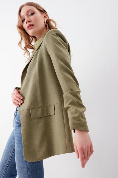 SLEEVE WITH RUCKLEBERRY JACKET