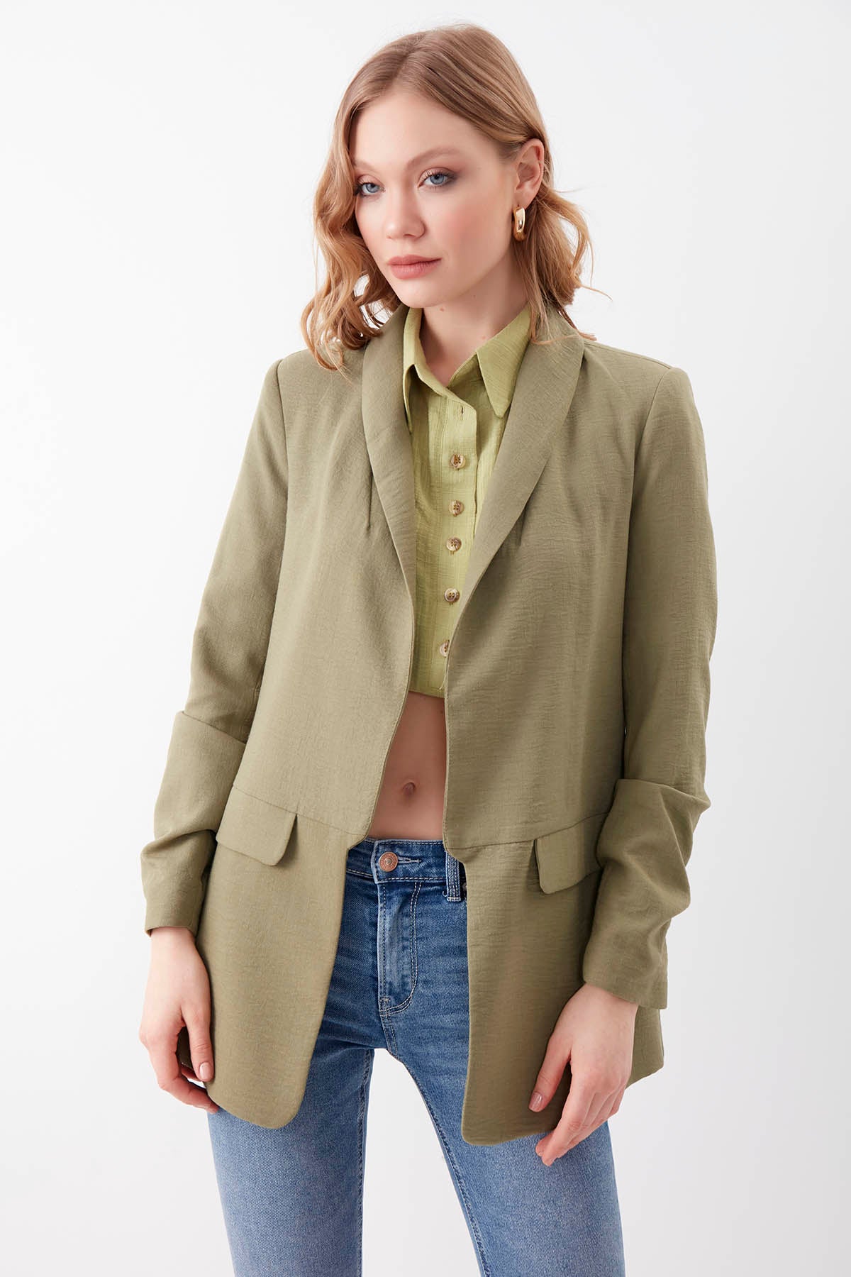 SLEEVE WITH RUCKLEBERRY JACKET