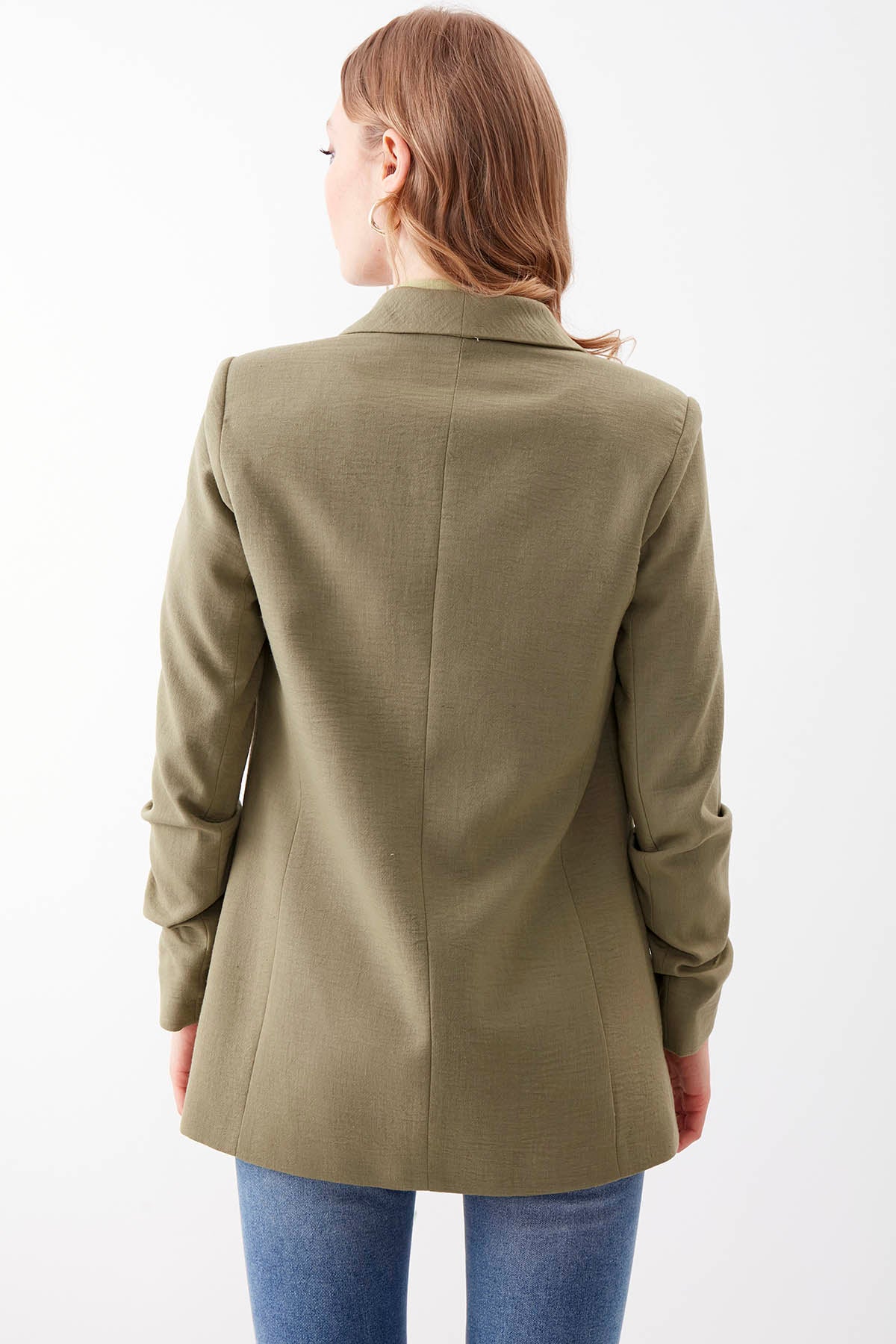 SLEEVE WITH RUCKLEBERRY JACKET