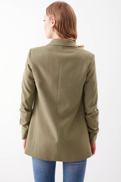 SLEEVE WITH RUCKLEBERRY JACKET