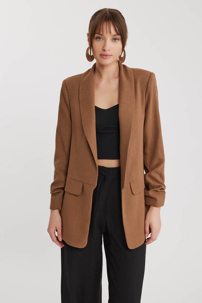 SLEEVE WITH RUCKLEBERRY JACKET