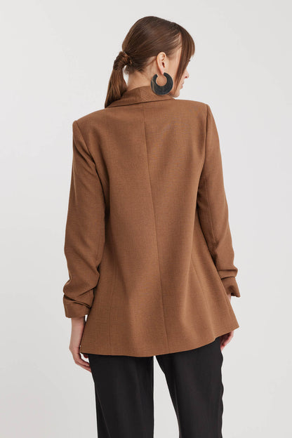 SLEEVE WITH RUCKLEBERRY JACKET