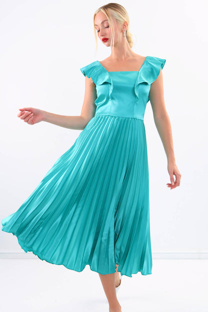 SATIN DRESS