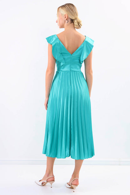 SATIN DRESS