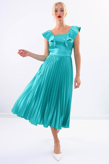SATIN DRESS