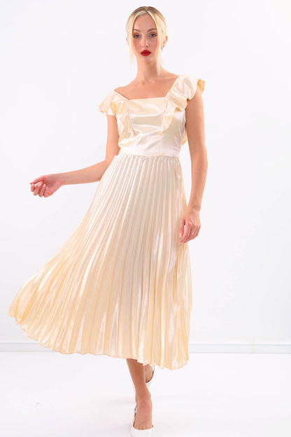 SATIN DRESS