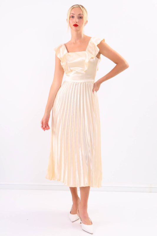 SATIN DRESS