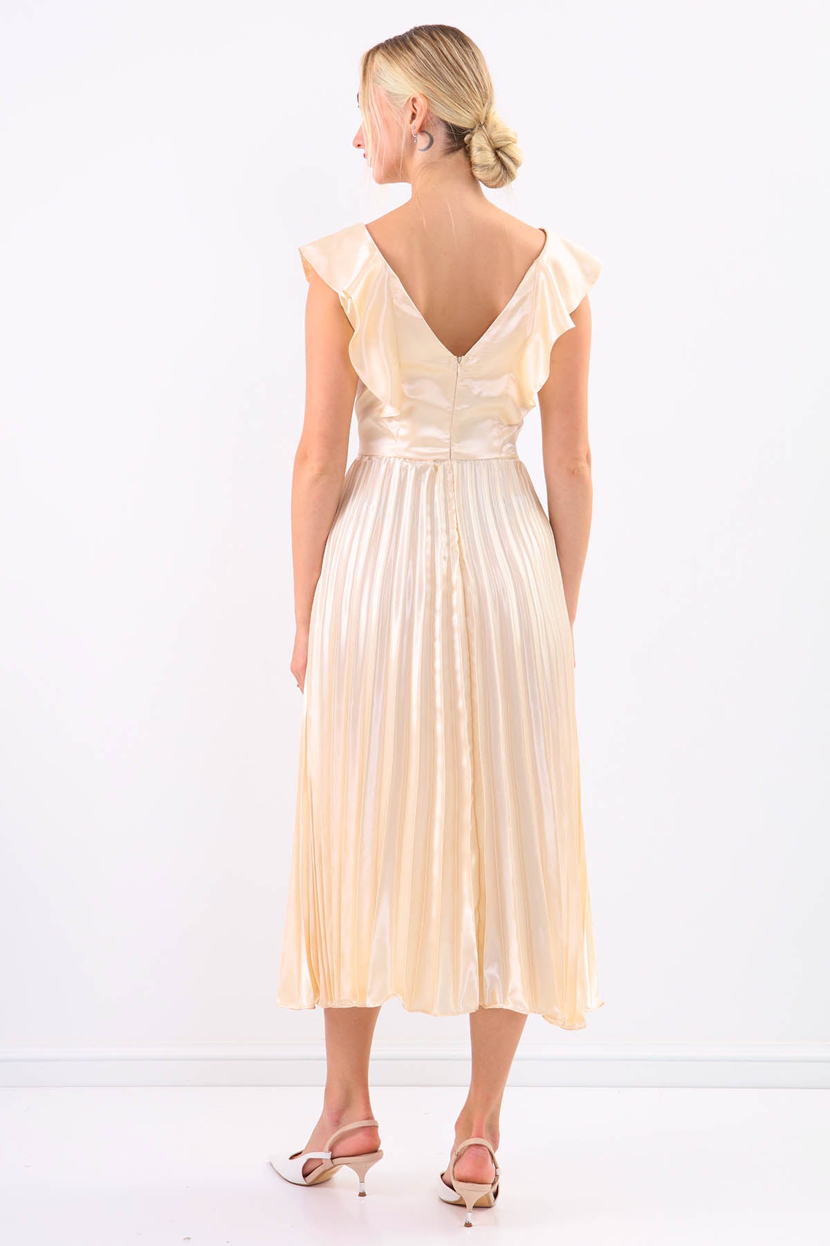 SATIN DRESS