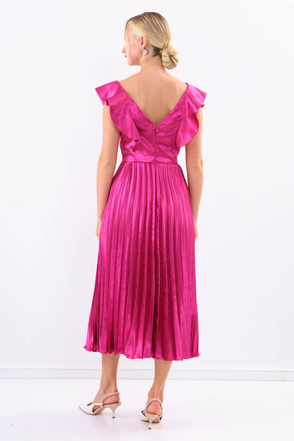 SATIN DRESS