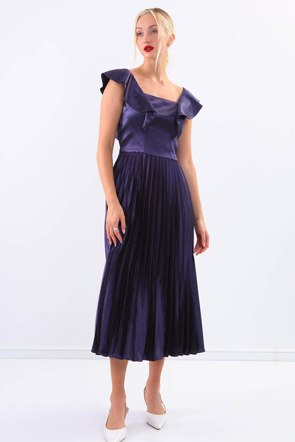 SATIN DRESS