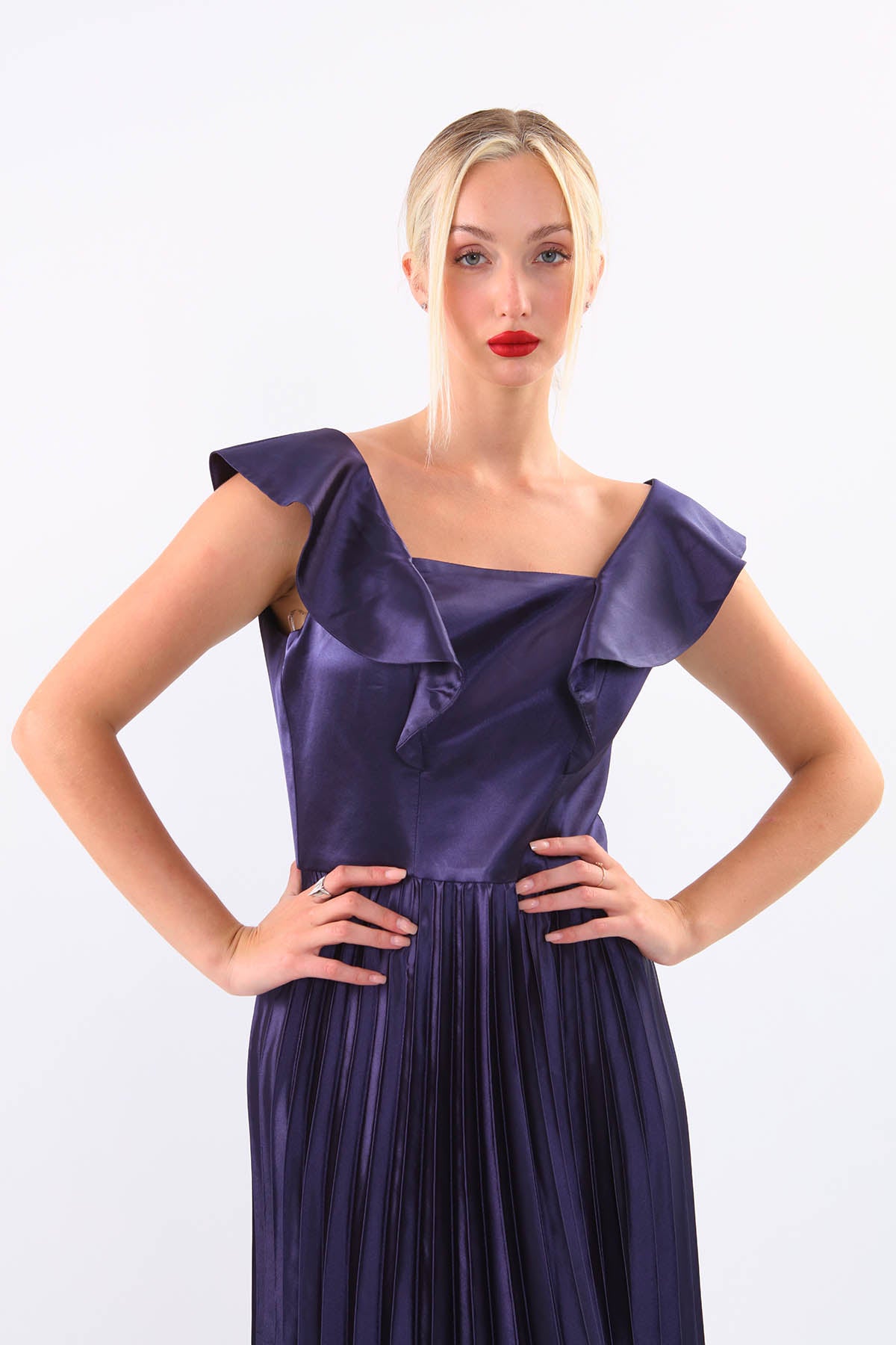 SATIN DRESS